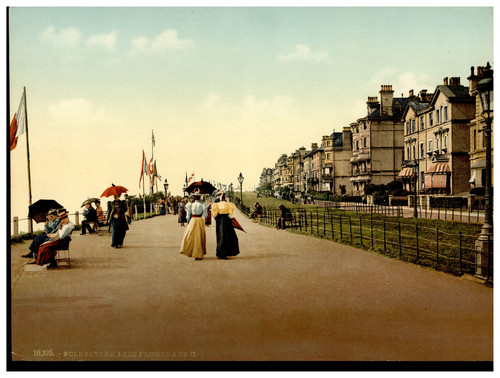 England folkestone promenade - england., folkestone.